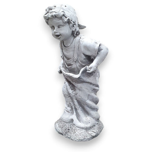 Boy in Sack Garden Statue - Design Inspirations - Available at iPave Natural Stone