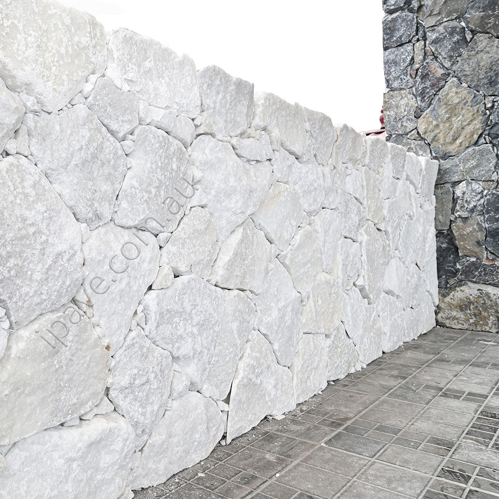 Cristallo Random Natural Stone Cladding - Sold per m2 only - 1st Quality - Exterior Design - Available at iPave Natural Stone