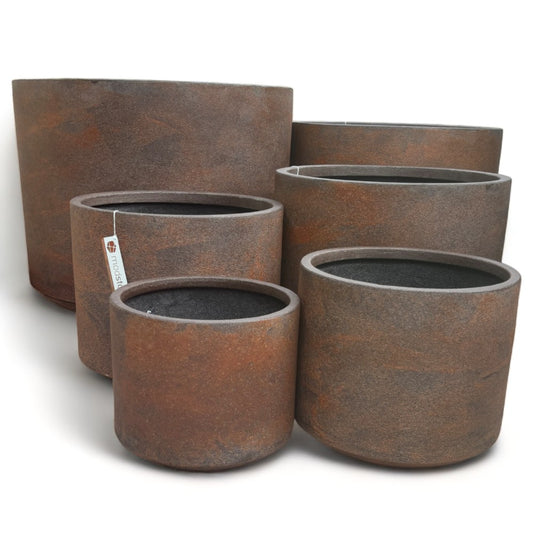 Modstone Fynn Planter Pot - Rust - Available at iPave Natural Stone