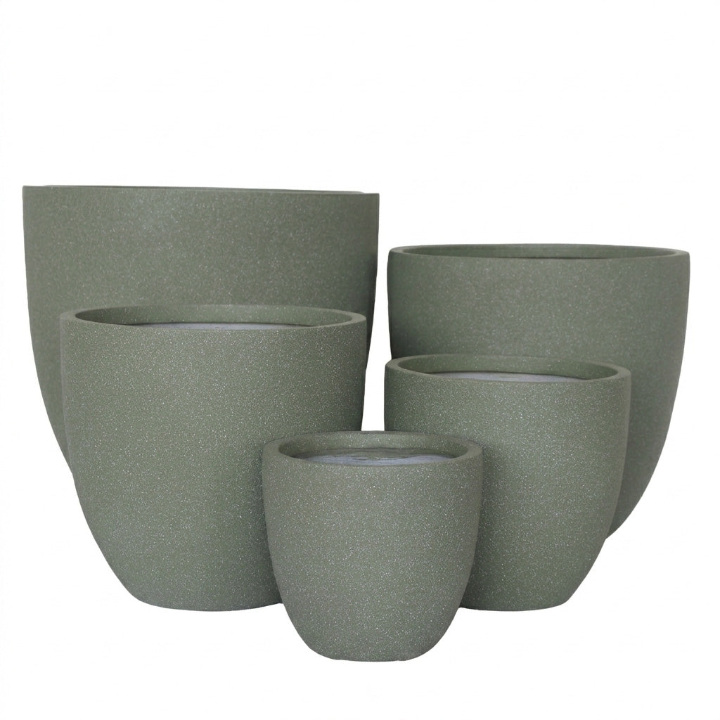 Vellum Egg Pot Green
