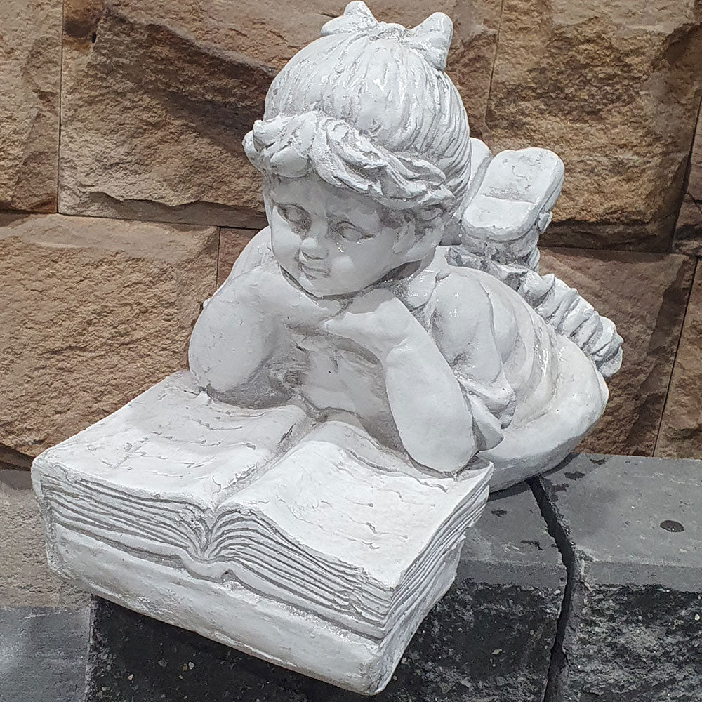 Girl with Book Garden Ornament - Home Inspiration - Available at iPave Natural Stone