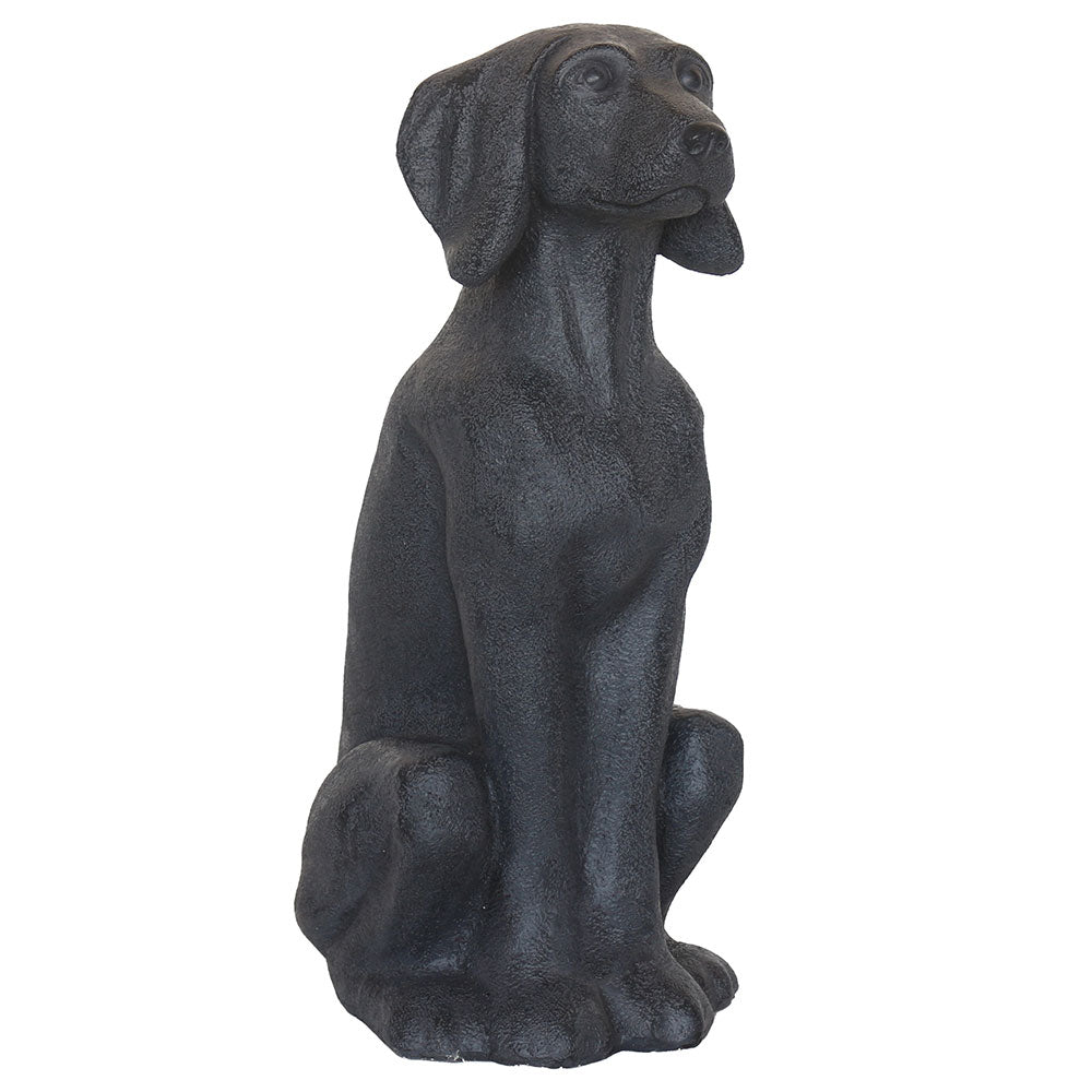 Statue - Dog - Black - Available at iPave Natural Stone