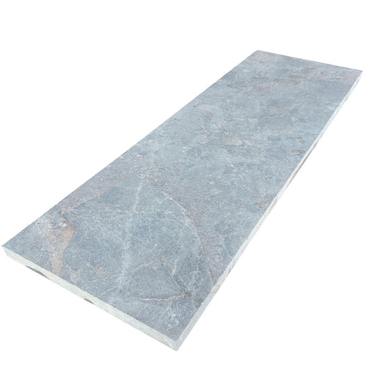 Toscana Grey Marble 1200x400x30mm Natural Stone Step Tread - 1st Quality - Available at iPave Natural Stone