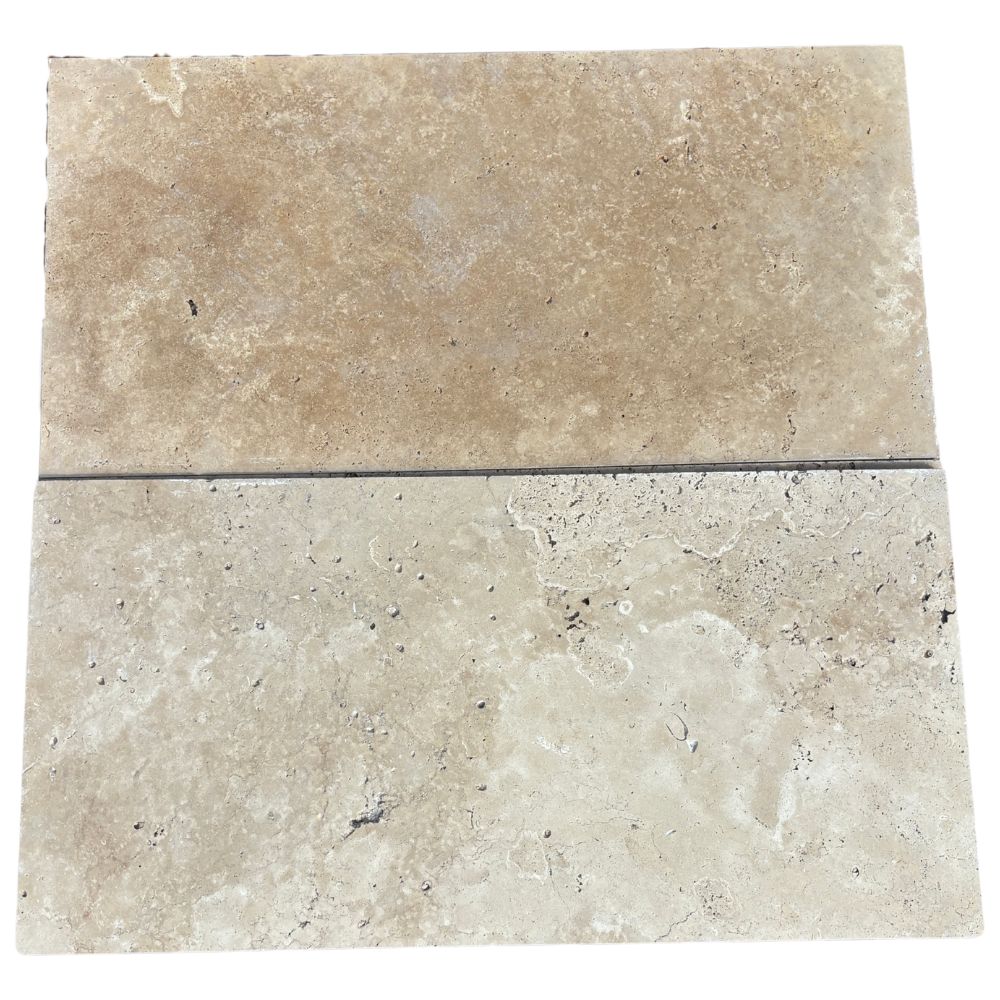 Classic Travertine 812x406x12mm Natural Stone Tiles - 1st Quality