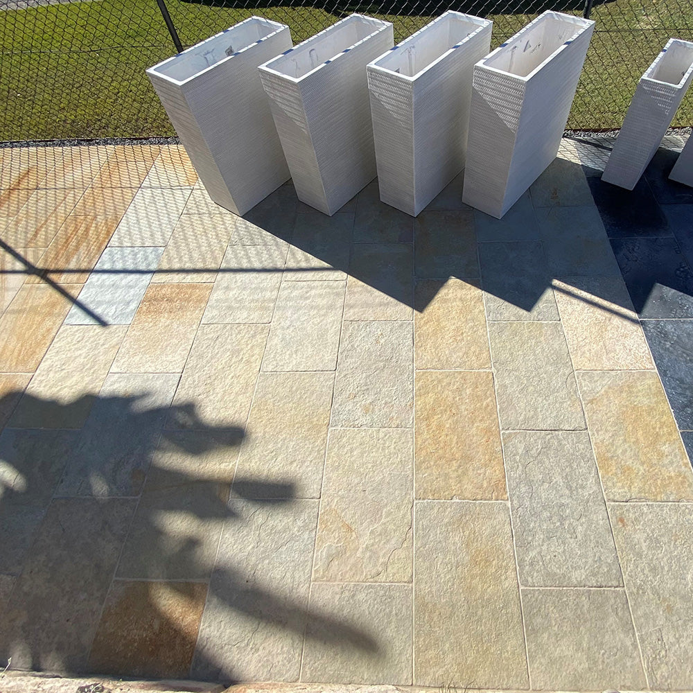 Tuscan Beige Limestone 600x400x25mm Natural Stone Pavers - 1st Quality - Landscaping - Available at iPave Natural Stone
