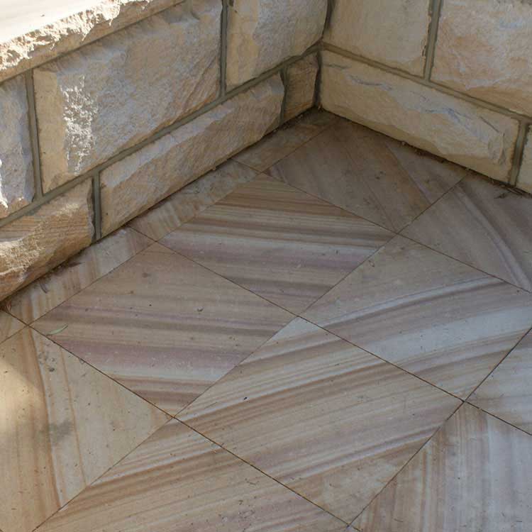 Australian Sandstone 400x400x50mm Natural Stone Pavers - 1st Quality - Available at iPave Natural Stone