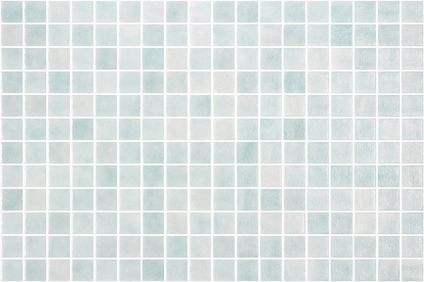 Mosaic Nieve - Verde Light 25x25mm - $85sqm