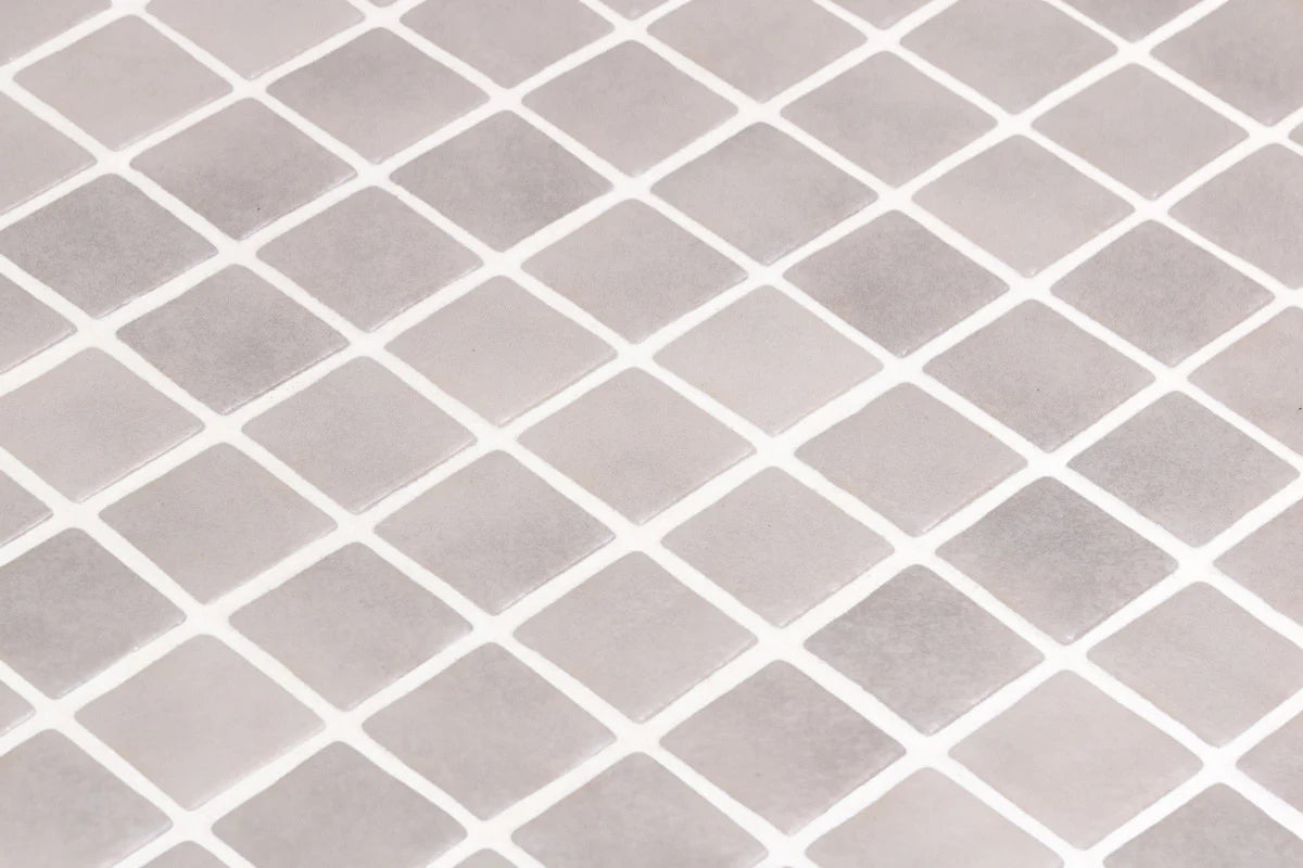 Mosaic Nieve - Gris 25x25mm - $85sqm