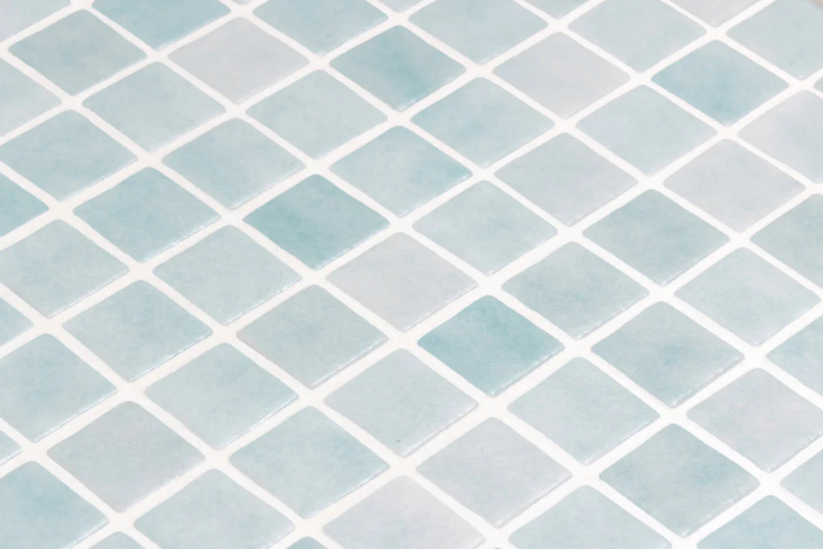 Mosaic Nieve - Verde Light 25x25mm - $85sqm
