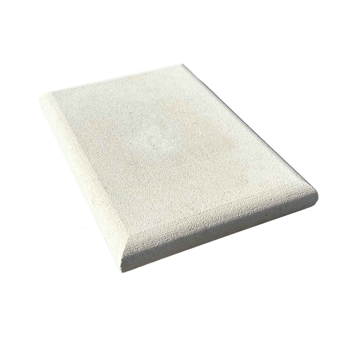 Australian Sandstone Pier Cap (Bullnose) Cap Size: 400x280x50mm - To Suit Pier Size: 340x230mm