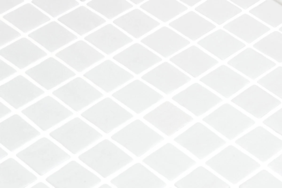 Mosaic Lisa - White 25x25mm - $95sqm