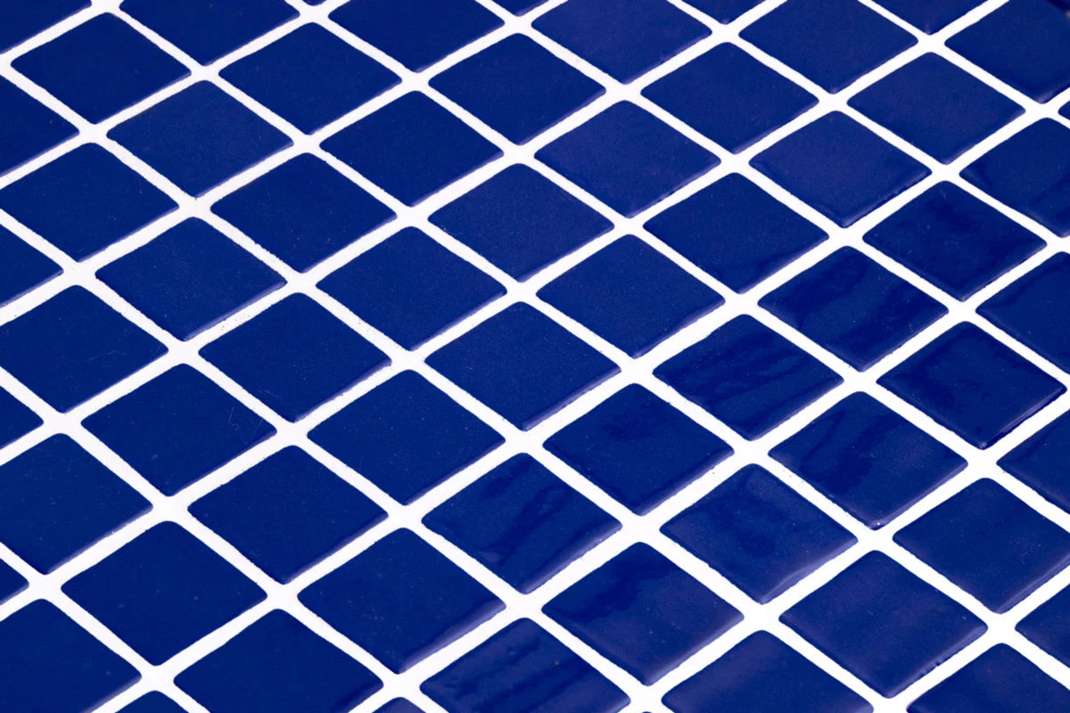 Mosaic Lisa - Dark Blue 25x25mm - $95sqm