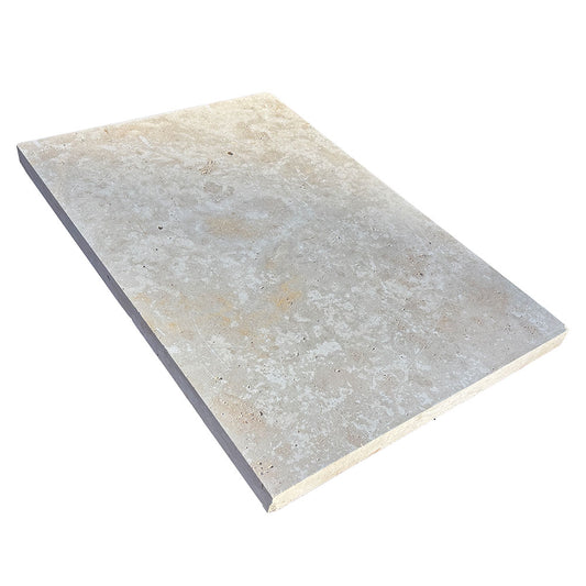 Country Classic Travertine 610x406x20mm Tumbled Natural Stone Pavers - 1st Quality - Available at iPave Natural Stone