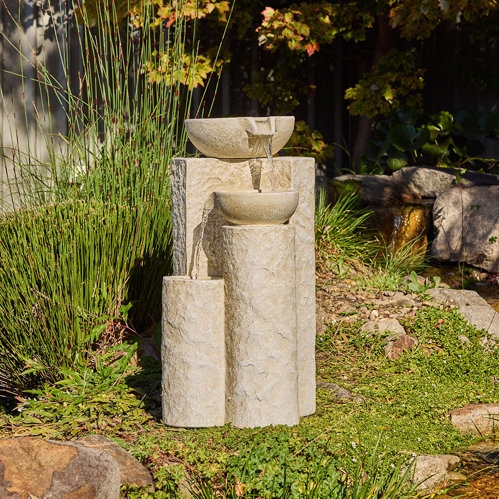 Echo Falls Fountain Water Feature - Sandstone - Available at iPave Natural Stone