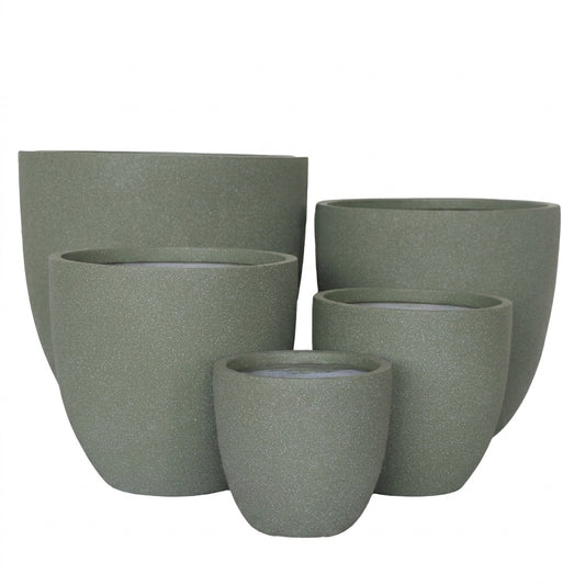 Vellum Egg Pot Green