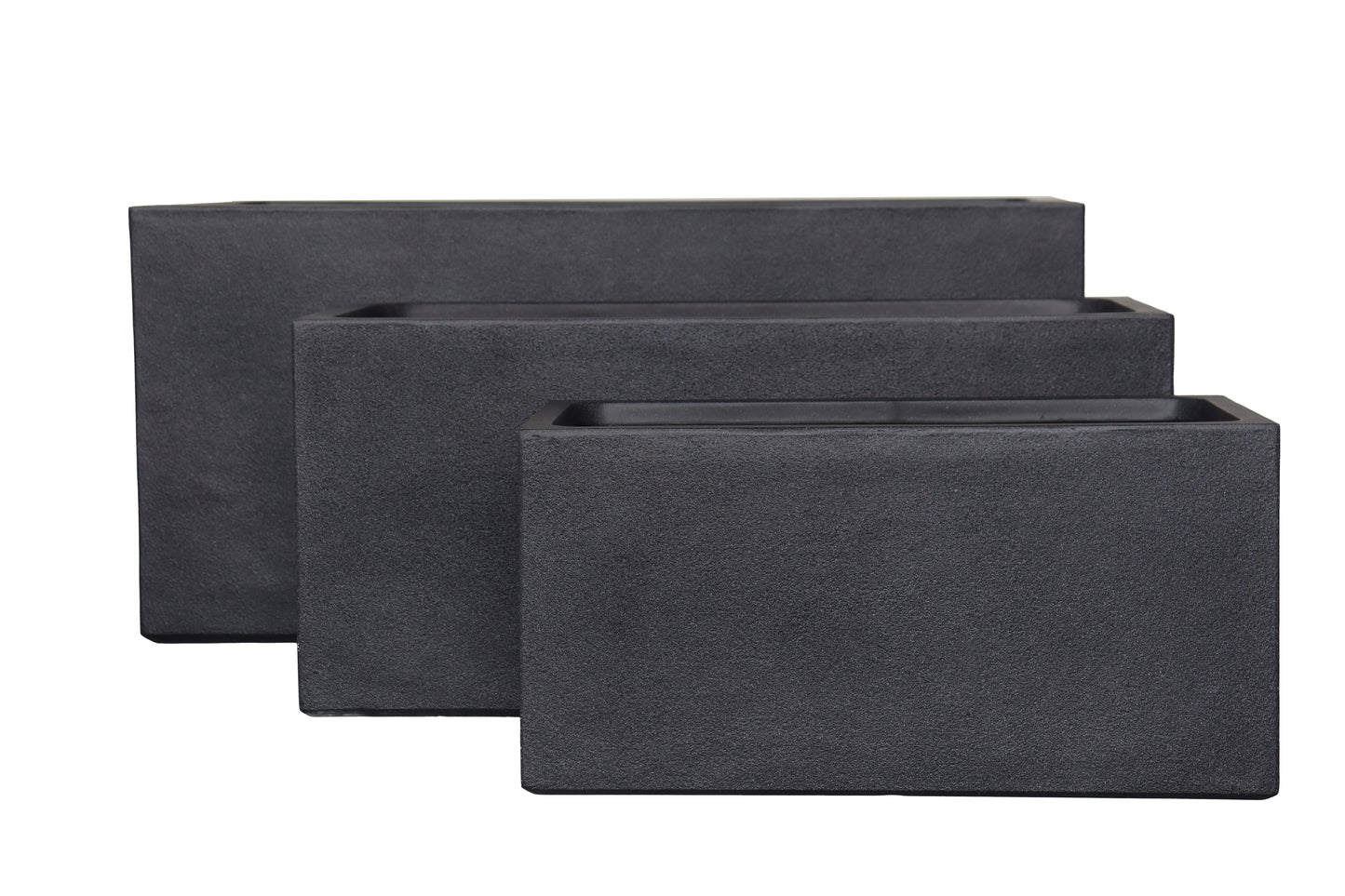 Vellum Trough Black