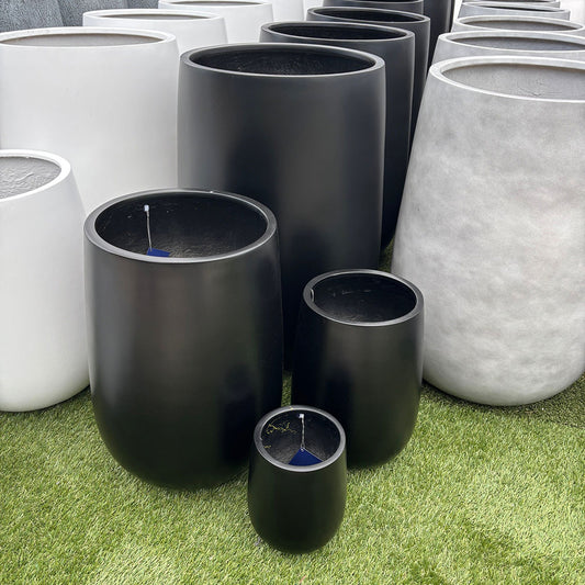 Modstone Satine U Pot - Black - Available at iPave Natural Stone