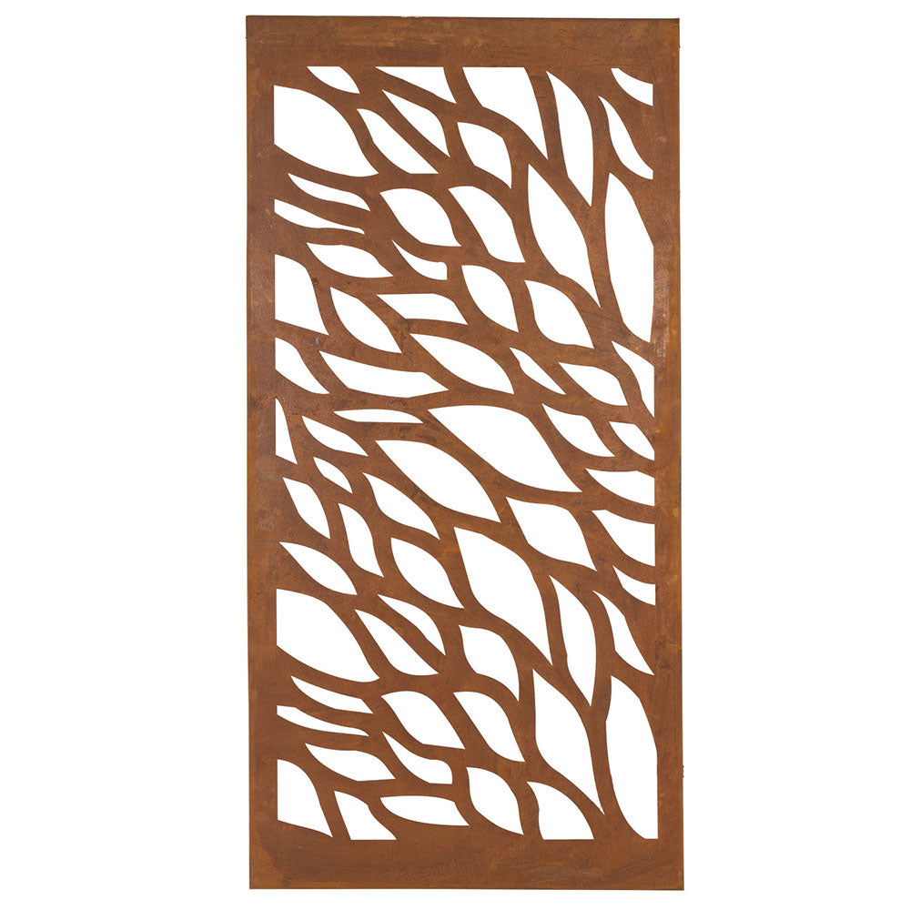 Decorative Screen - Rust Leaf - Available at iPave Natural Stone