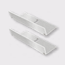 Hide Modular External Linear Drain Cover End Caps Everhard