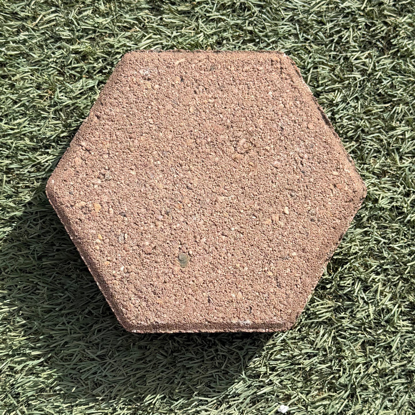 Concrete 210x210x60mm Hexagonal - Second Hand -