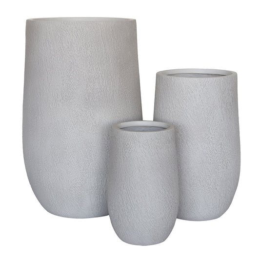 UrbanLITE Slate U Pot - White - Available at iPave Natural Stone
