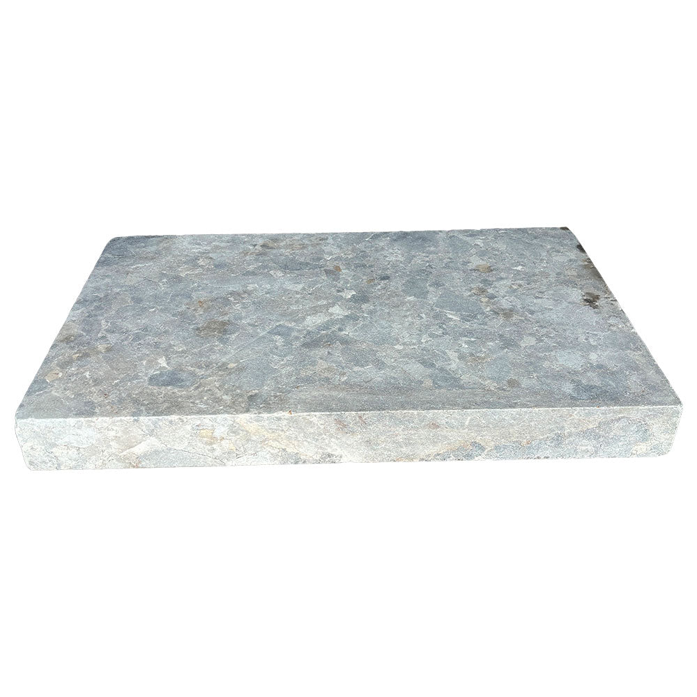 Toscana Grey Marble 600x400x30/60mm Drop Nose Coping - 1st Quality - Swimming Pool Coping - Available at iPave Natural Stone