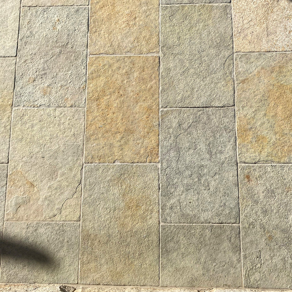 Tuscan Beige Limestone 600x400x25mm Natural Stone Pavers - 1st Quality - Design - Available at iPave Natural Stone