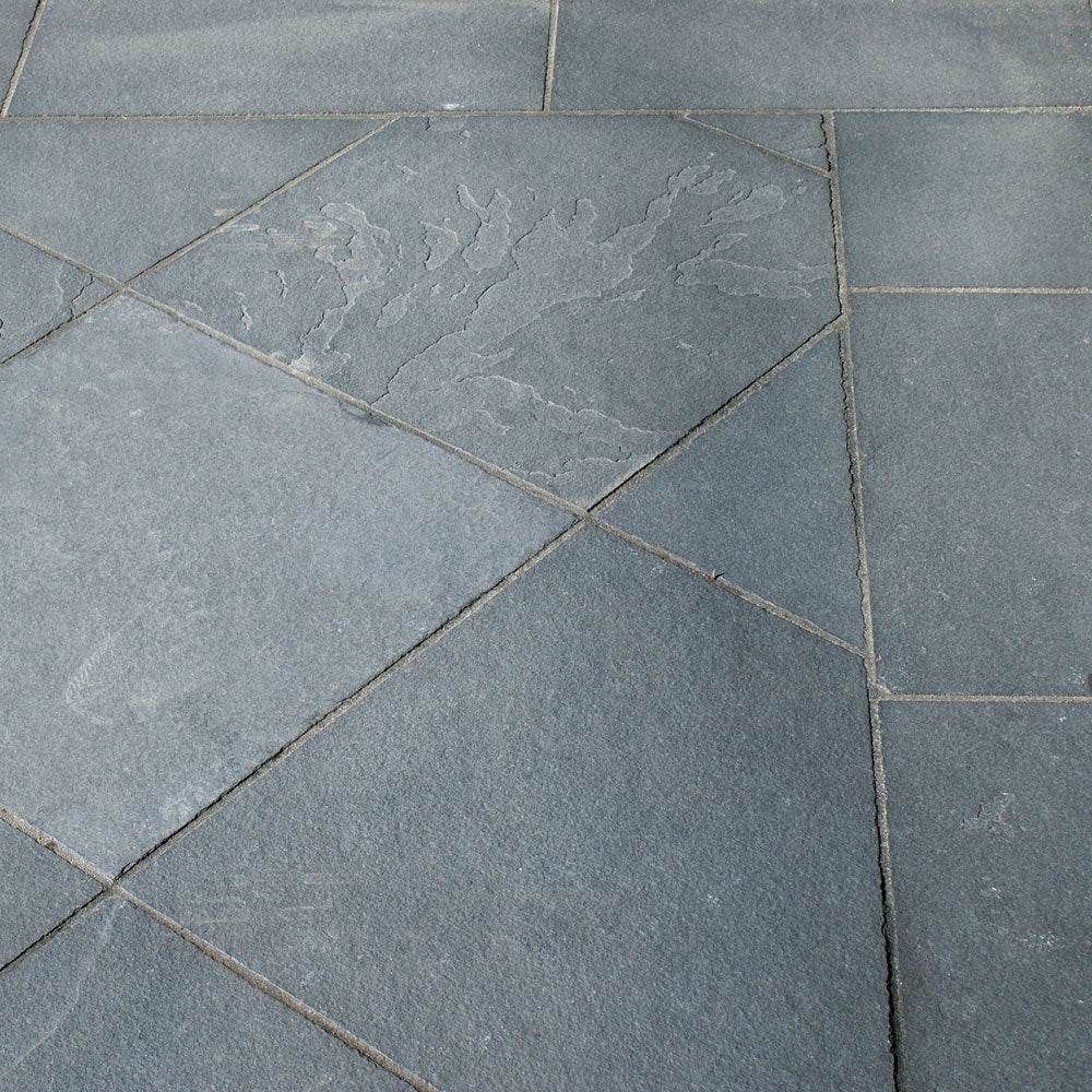 Zen Tumbled Bluestone 400x400x25mm Natural Stone Pavers - 1st Quality - Available at iPave Natural Stone
