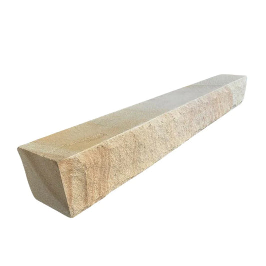 Australian Sandstone Hydrasplit Blocks - 600mm-900mm Long x 120mm Wide - 100mm High - 1st Quality (Price per Lineal Metre)