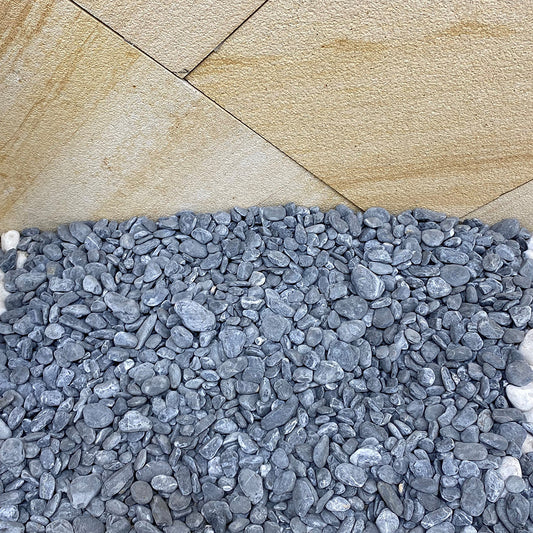 Antique Tumbled Grey Pebbles - 30-50mm - 20kg Bag - 1st Quality