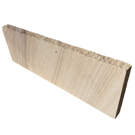 Australian Sandstone Hydrasplit Garden Edging / Capping - 250mm Wide - 1st Quality (Price Per Lineal Metre) - Single Piece - Available at iPave Natural Stone