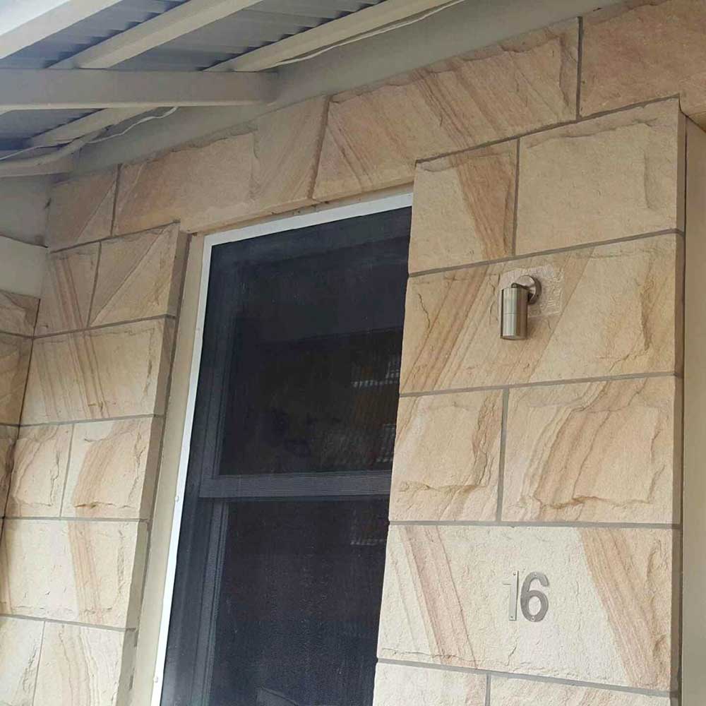 Australian Sandstone Rockface Cladding - 800x300x40mm - 1st Quality - Available at iPave Natural Stone