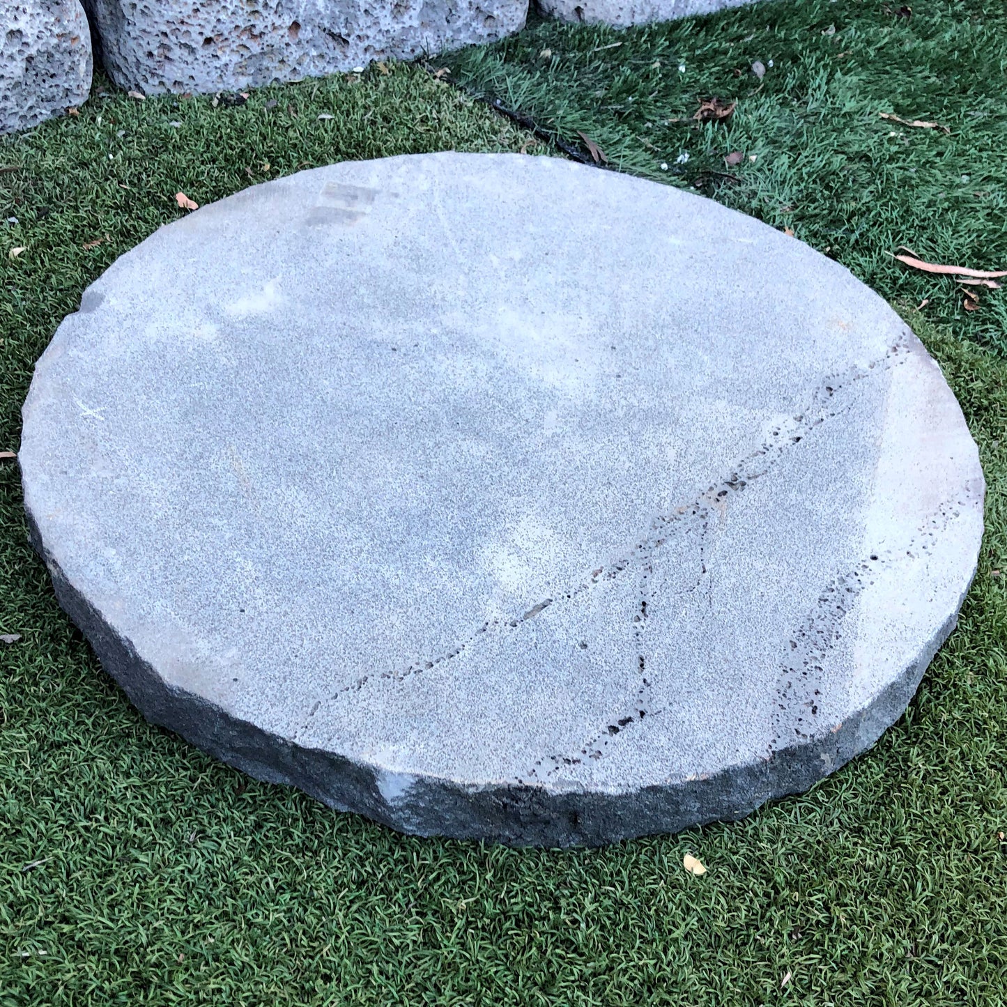 Lava Honeycomb Basalt / Bluestone 500mm Natural Stone Stepping Stones - 1st Quality
