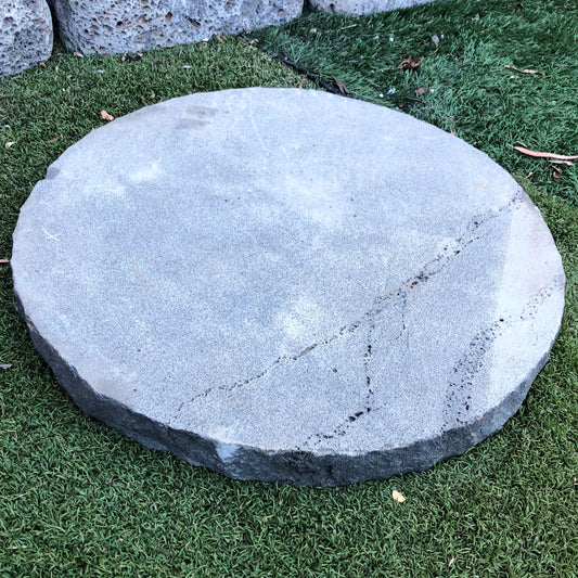 Lava Honeycomb Basalt / Bluestone 500mm Natural Stone Stepping Stones - 1st Quality