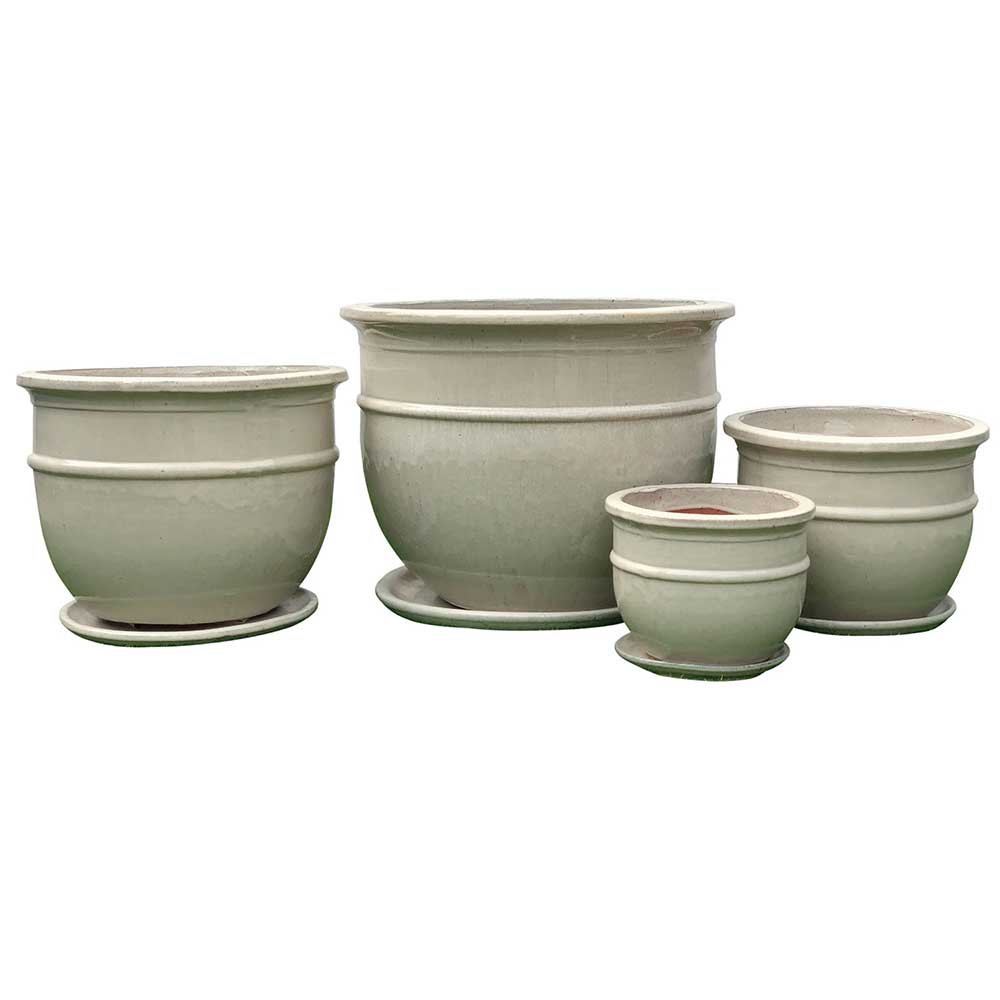 Primo Belly Pot - Cream - Northcote Pottery - Available at iPave Natural Stone
