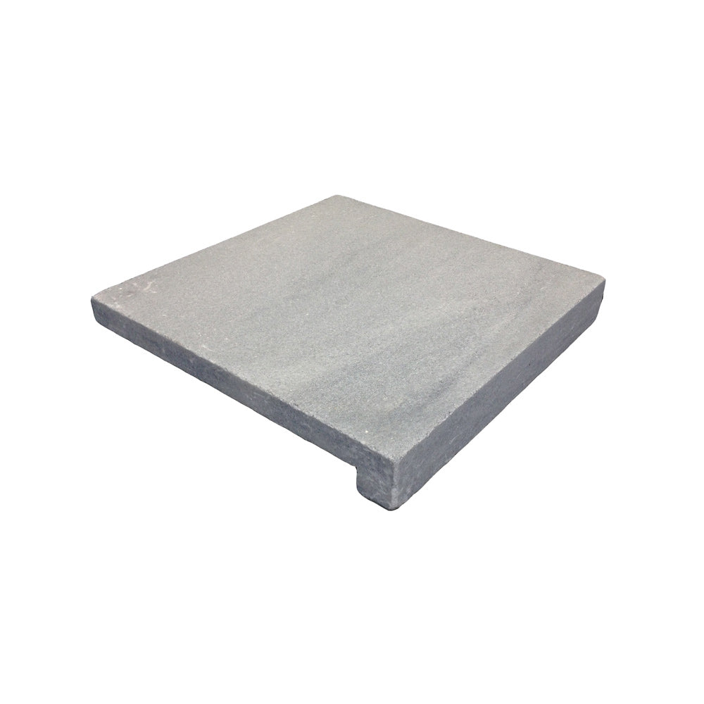Blue Sky Limestone 400x400x30/60mm Drop Nose Coping - 1st Quality - Single Coping - Available at iPave Natural Stone