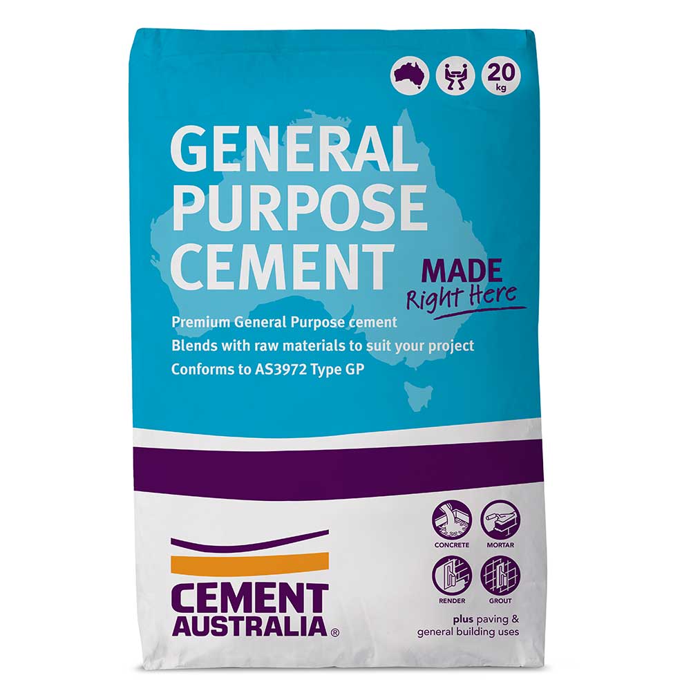 General Purpose (GP) Cement - 20kg Bag - 1st Quality - Available at iPave Natural Stone
