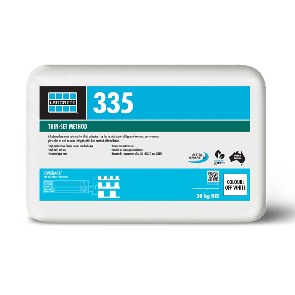 335 Premium Flexible Adhesive - 20kg Bag - 1st Quality - Available at iPave Natural Stone
