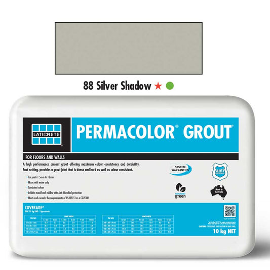 PERMACOLOR Grout - Silver Shadow - 10kg Bag - 1st Quality - Available at iPave Natural Stone