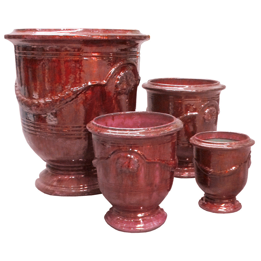 Primo Provincial Urn Pot - Wine - Available at iPave Natural Stone