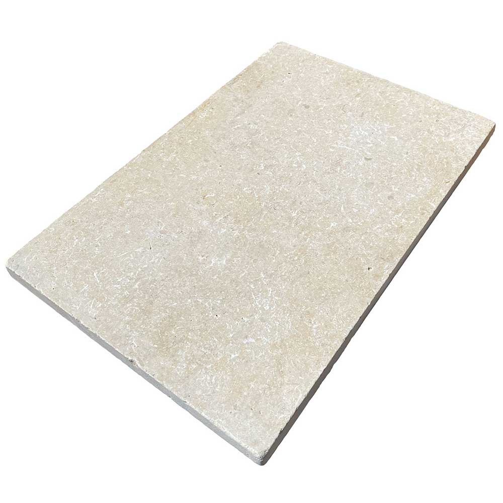 Oryx Tumbled Limestone 600x400x30mm Natural Stone Pavers - 1st Quality - Single Piece - Available at iPave Natural Stone