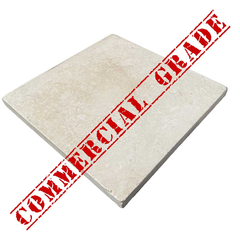 Portland Limestone 400x400x30mm Natural Stone Pavers - Commercial B Grade - Single Piece - Available at iPave Natural Stone