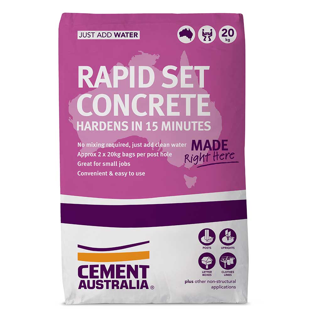 Rapid Set Concrete Mix - 20kg Bag - 1st Quality - Available at iPave Natural Stone