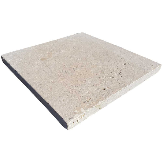 Sinai Pearl Limestone 400x400x30mm Natural Stone Pavers - 1st Quality - Single Piece - Available at iPave Natural Stone