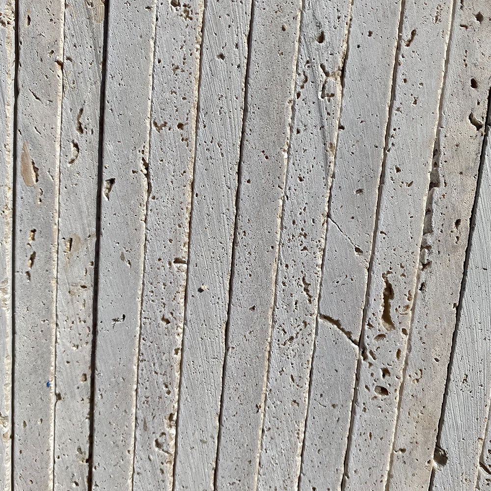 Classic Travertine 610x406x12mm Tumbled Natural Stone Tiles - 1st Quality - Side Picture - Available at iPave Natural Stone